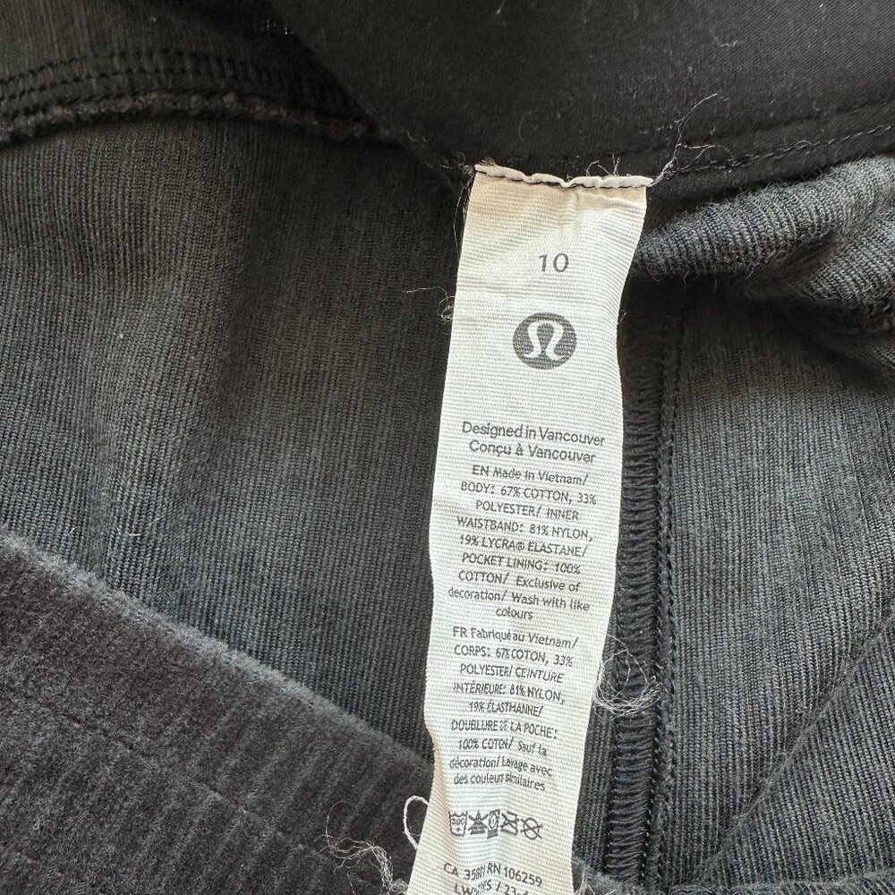 Lululemon Softstream Ribbed Pants - Picture 4 of 4